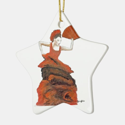 Dancer Keramisch Ornament (Links)