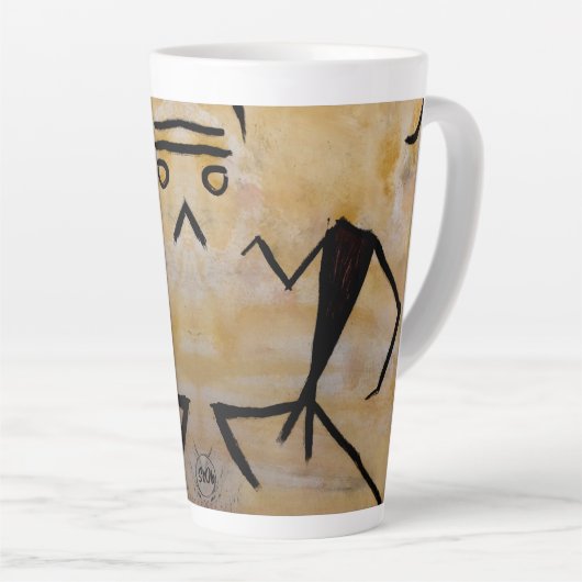 Dancer Latte Mug (Angle droit)