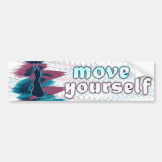 Dancer *Mako* Bumpersticker (Voorkant)