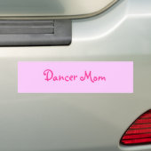 Dancer Mam Bumpersticker (Op auto)