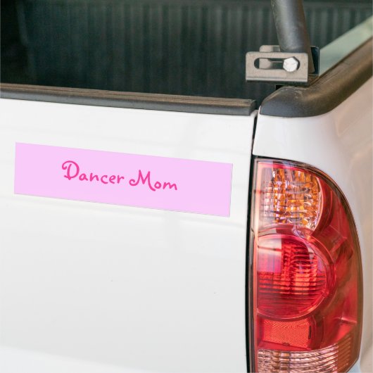 Dancer Mam Bumpersticker (Op Truck)