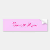 Dancer Mam Bumpersticker (Voorkant)