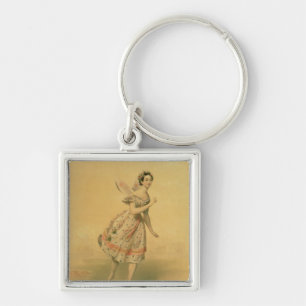 Dancer Maria Taglioni Sleutelhanger