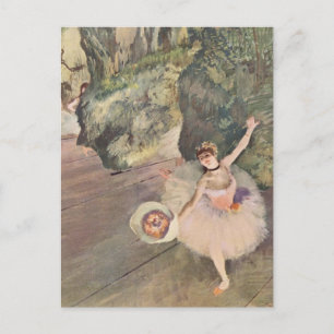 Dancer met een Bouquet Briefkaart