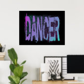 Dancer met Gezegde van kool Poster (Thuiskantoor)
