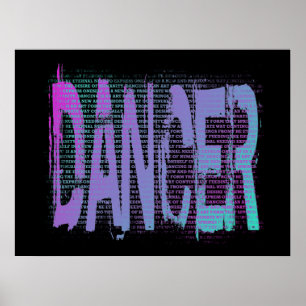 Dancer met Gezegde van kool Poster