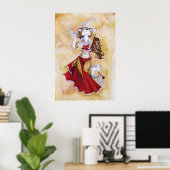 Dancer met Poster Botten (Thuiskantoor)