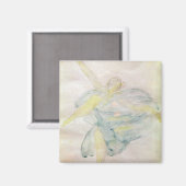 Dancer met veils magneet (Voorkant / Achterkant)