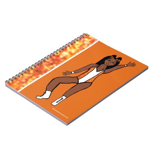 Dancer Orange Spark Carnet #1 (Côté gauche)