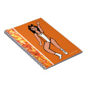 Dancer Orange Spark Carnet # 2 (Côté Droit)
