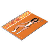 Dancer Orange Spark Carnet # 2 (Côté gauche)