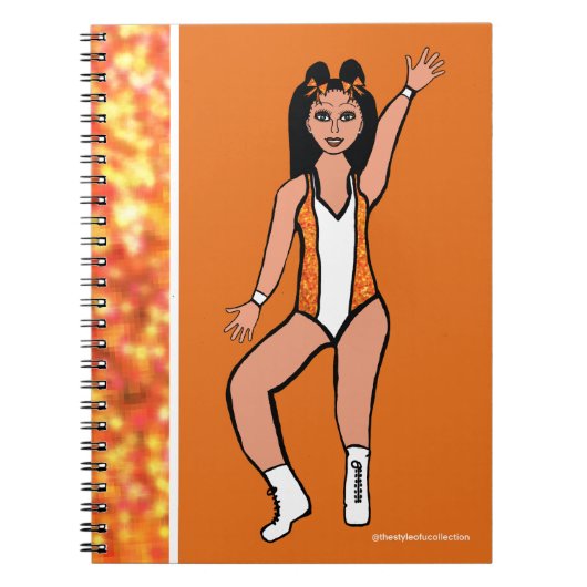 Dancer Orange Spark Carnet # 2 (Devant)