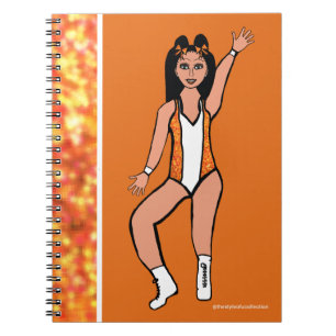 Dancer Oranje Vonk Notitieboek # 2