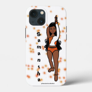 Dancer personnalisé iPhone coque ipad Orange Spark