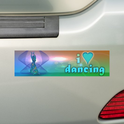 Dancer *Pheja* Bumpersticker (Op auto)