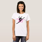 Dancer pic, als DANCE makkelijker was zou het ... T-shirt (Voorkant volledig)