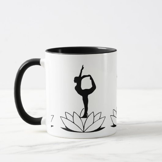 Dancer Pose Mug - Cadeaux inspirés par le yoga (Gauche)