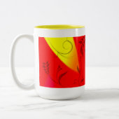 Dancer *Rayjii* Tweekleurige Koffiemok (Links)