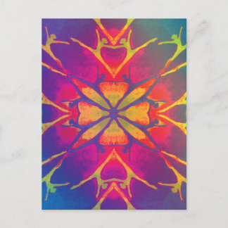 Dancer (Regenboog - Psychedelic) Briefkaart