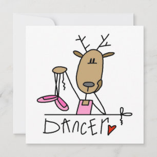 Dancer Reindeer T-shirts en cadeautjes