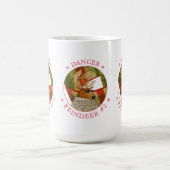 DANCER REINDEER Tall White Mug (Centre)