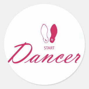 Dancer Ronde Sticker
