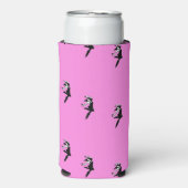 Dancer silhouette op roze (Seltzer Voorkant)