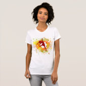 Dancer Silhouette Vrouwen T-shirt (Voorkant volledig)