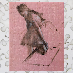Dancer Slipping on Her Shoe by Edgar Degas Legpuzzel