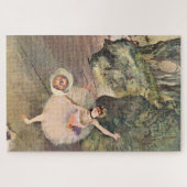 Dancer / Ster van de ballet - Degas schilderen Legpuzzel (Horizontaal)
