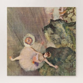 Dancer / Ster van de ballet - Degas schilderen Legpuzzel (Horizontaal)