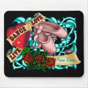 Dancer Tattoo Mousepad Muismat