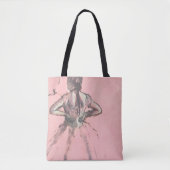 Dancer van achteren door Edgar Degas Ballet Draagtas (Voorkant)