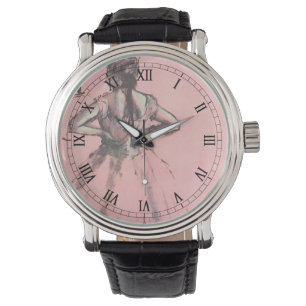 Dancer van achteren door Edgar Degas  Ballet Horloge