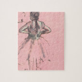 Dancer van achteren door Edgar Degas  Ballet Legpuzzel (Verticaal)