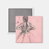 Dancer van achteren door Edgar Degas  Ballet Magneet (Voorkant / Achterkant)