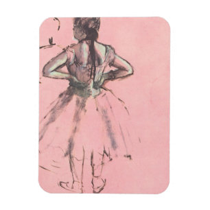 Dancer van achteren door Edgar Degas  Ballet Magneet
