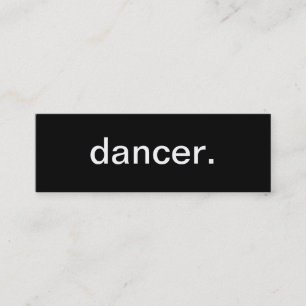 Dancer Visitekaartje