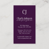 DANCER-VISITEKAARTJE VISITEKAARTJE (Achterkant)