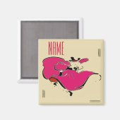 Dancer voeg naam toe magneet (Voorkant / Achterkant)