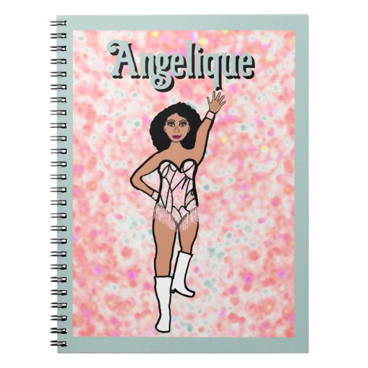 Dancer White Iridescente Carnet #2 (Devant)