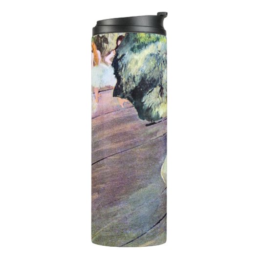 Dancer with a Bouquet of Flowers by Edgar Degas Thermosbeker (Gedraaid links)