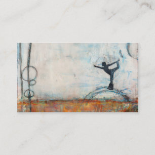 Dancer Yoga Girl Visitekaartjes