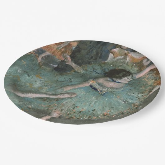 Dancer zwaaien - Edgar Degas Papieren Bordje (Gekanteld)
