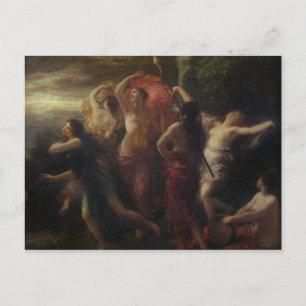 Dancers, 1891 briefkaart