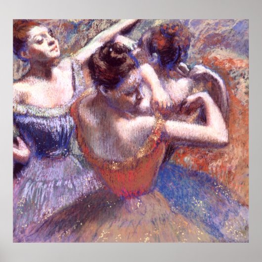 Dancers 1899 Edgar Degas Poster (Voorkant)