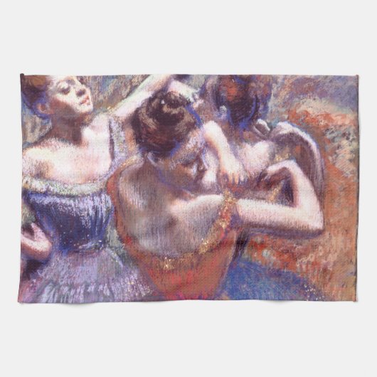 Dancers 1899 Edgar Degas Theedoek (Horizontaal)