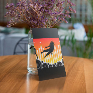 Dancers And Speakers Invitation