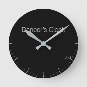 Dancer's Clock Ronde Klok