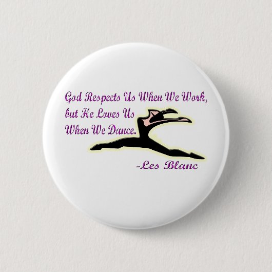 Dancers Delight Apparel en Merchandise Ronde Button 5,7 Cm (Voorkant)